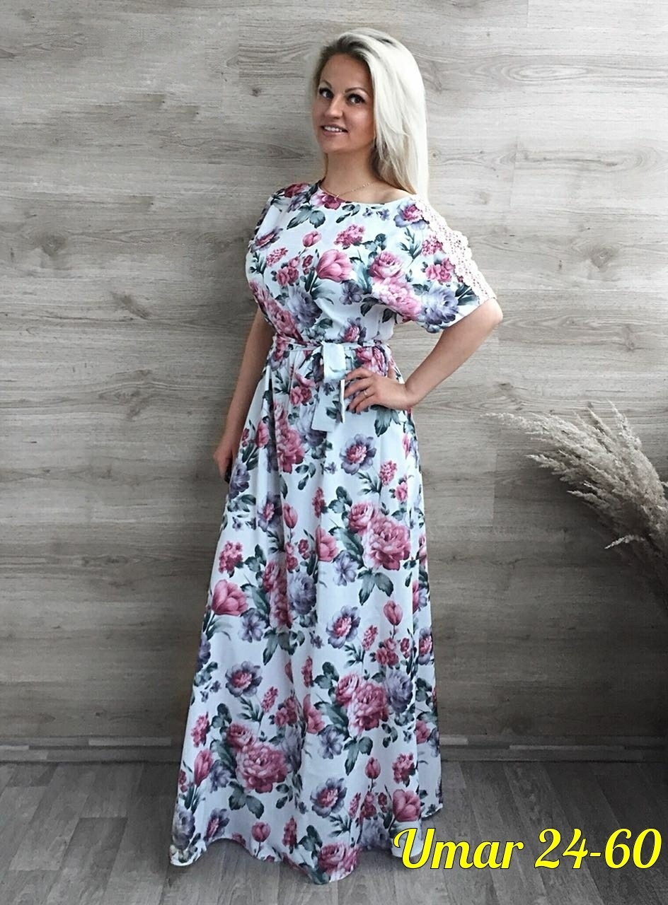 длинные летние платья ,платье длинное летнее,летние платья в пол,летние платья из штапеля,летние платья в пол