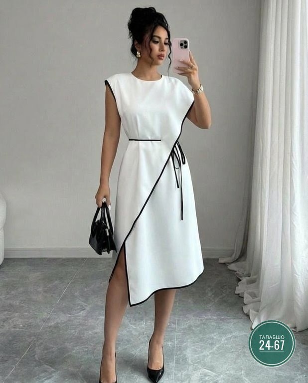 платье,платье асимметрия,женское платье,элегантное платье,трикотажное платье