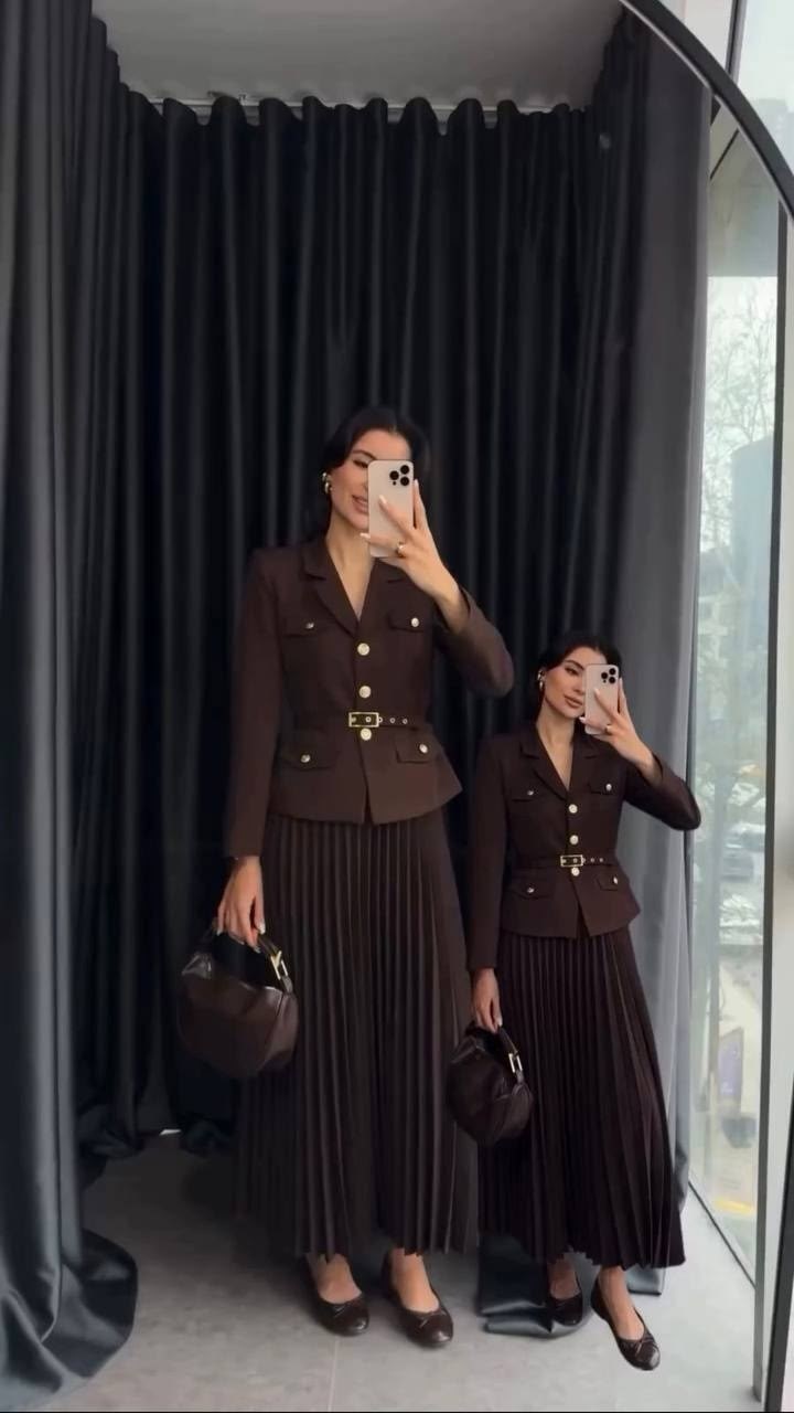 костюм женский с юбкой,костюм с юбкой плиссе mizomela,костюм с юбкой плиссе,элегантная кнопка лацката пиджак и длинная юбка костюма женщины повседневные с длинным рукавом,костюм юбка
