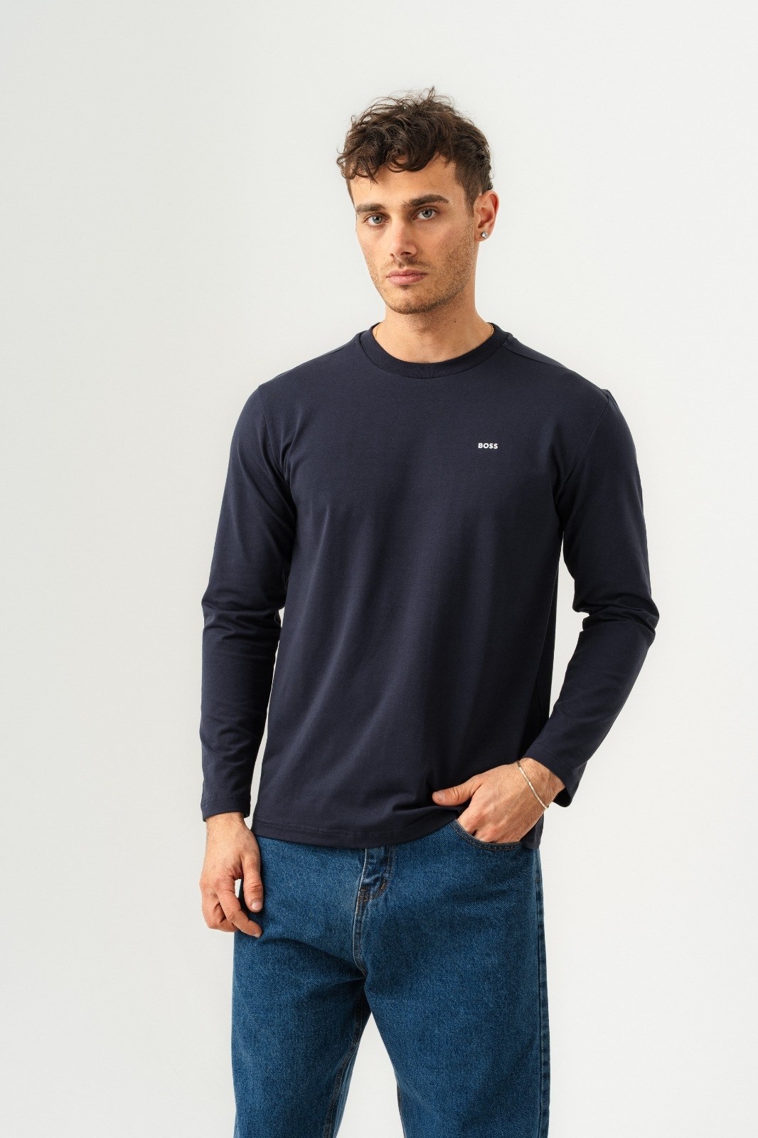 мужской лонгслив,черный лонгслив,лонгслив,лонгслив мужской черный