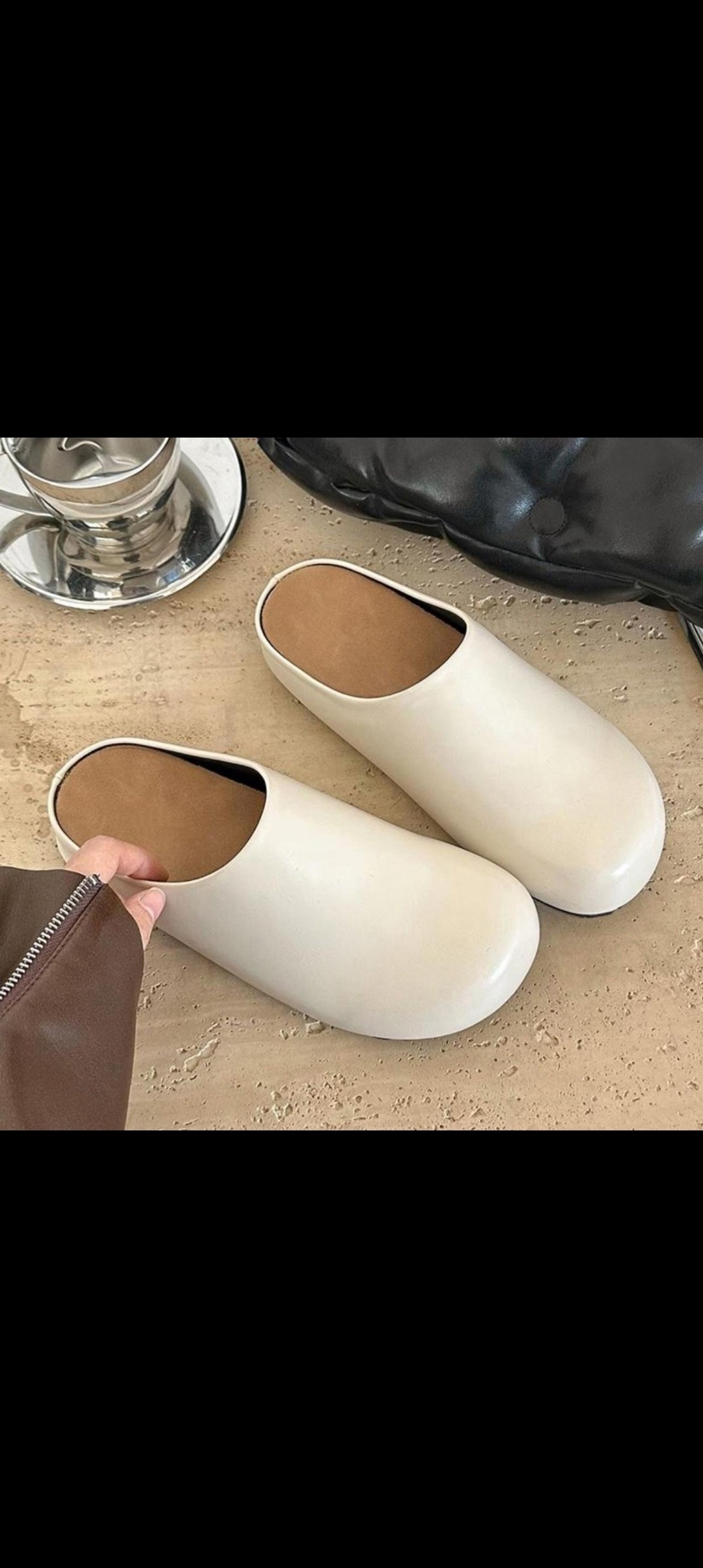 женские шлепанцы,,женские сабо,сабо белые закрытые,тапочки модные