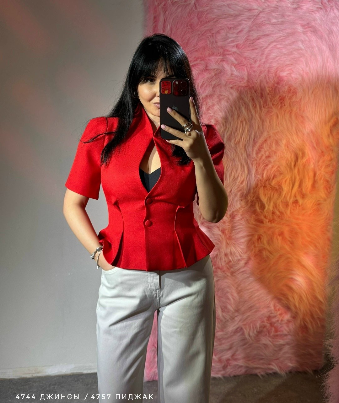 комплект брючный,белые брюки,красные брюки клеш,женская кофта