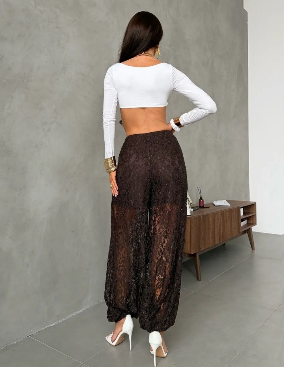 брюки кружевные,брюки из гипюра,брюки с кружевом,кружевные штаны,брюки ажурные