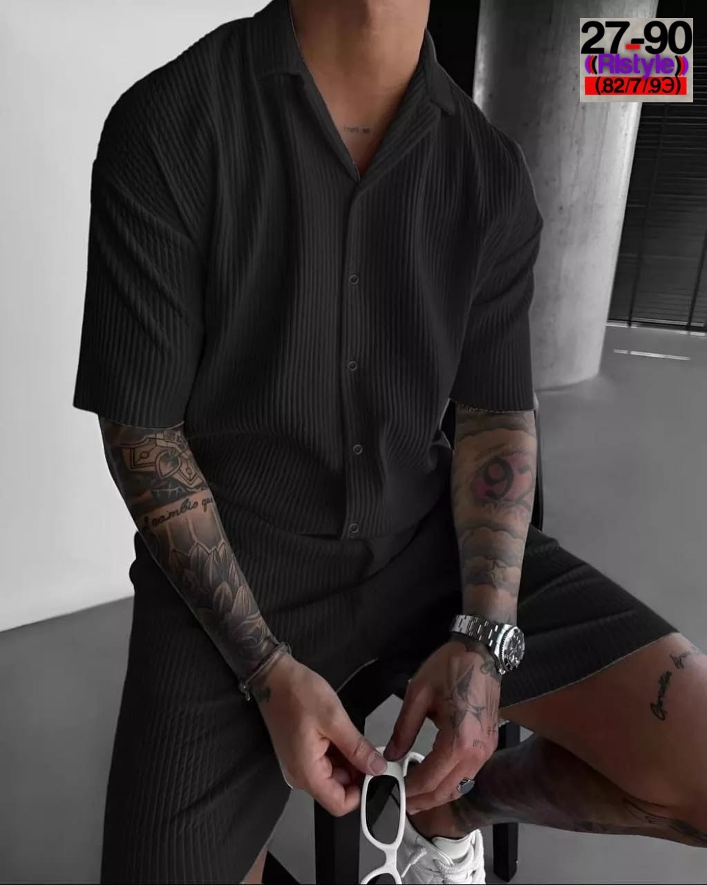 мужской летний костюм,мужская мода,костюм с шортами мужской,мужской костюм двойка,костюм рубашка и шорты