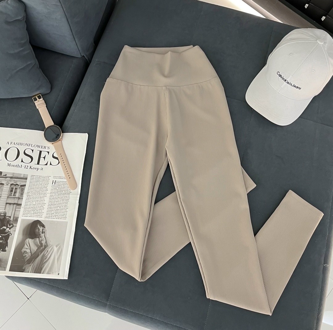 лосины в рубчик,легинсы женские,леггинсы в рубчик,бежевые лосины,леггинсы