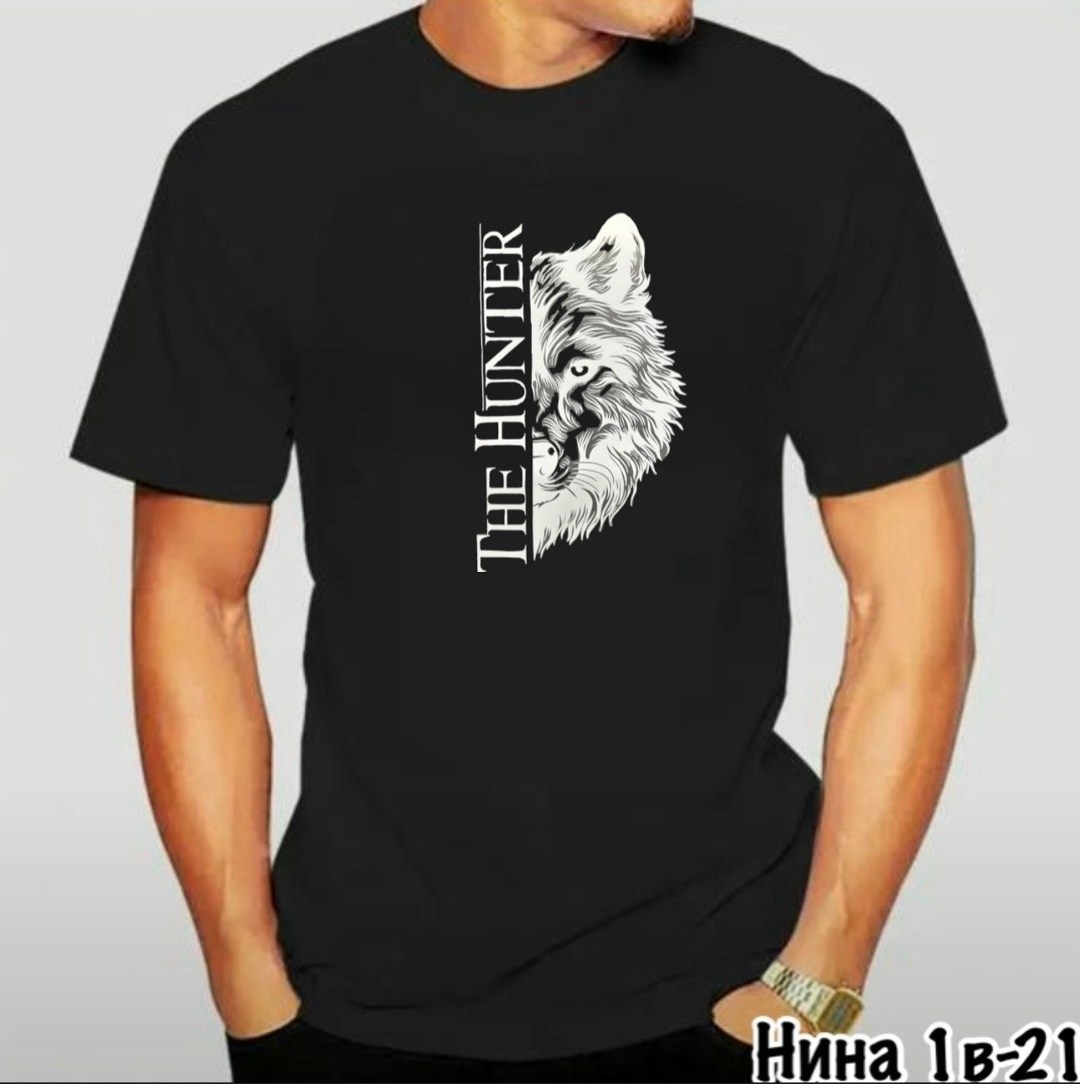 футболки мужские,футболка,футболка мужская синий,футболки для мужчин,футболка волк