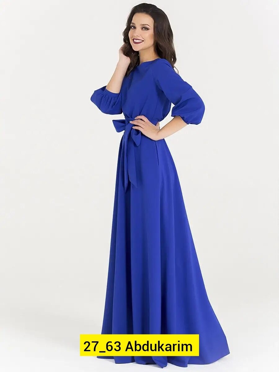 eva davidova платье,платье вечернее нарядное в пол eva davidova 3212818,платье вечернее нарядное в пол eva davidova цвет электрик синий,женское платье, платье