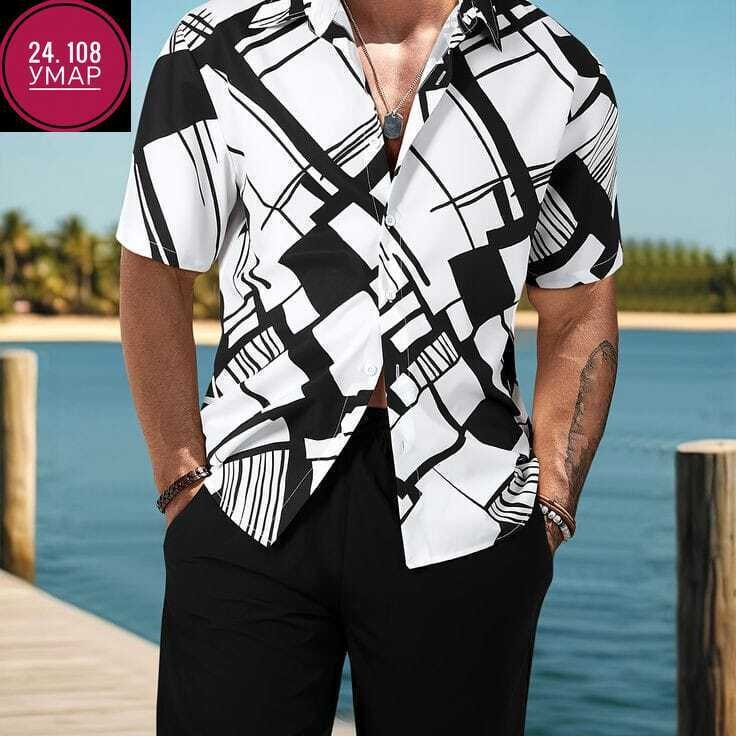 костюм летний мужской,модная ,мужская мода,костюм рубашка и шорты,костюм стильный