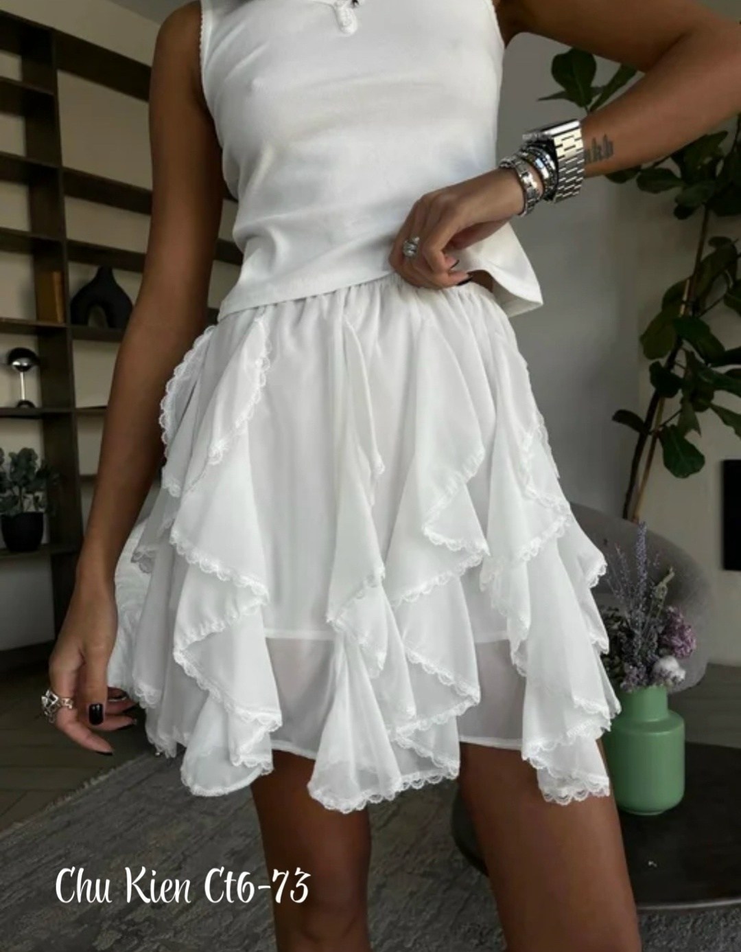 юбка с оборками,юбка женская белая,юбка белая,юбка,модная юбка
