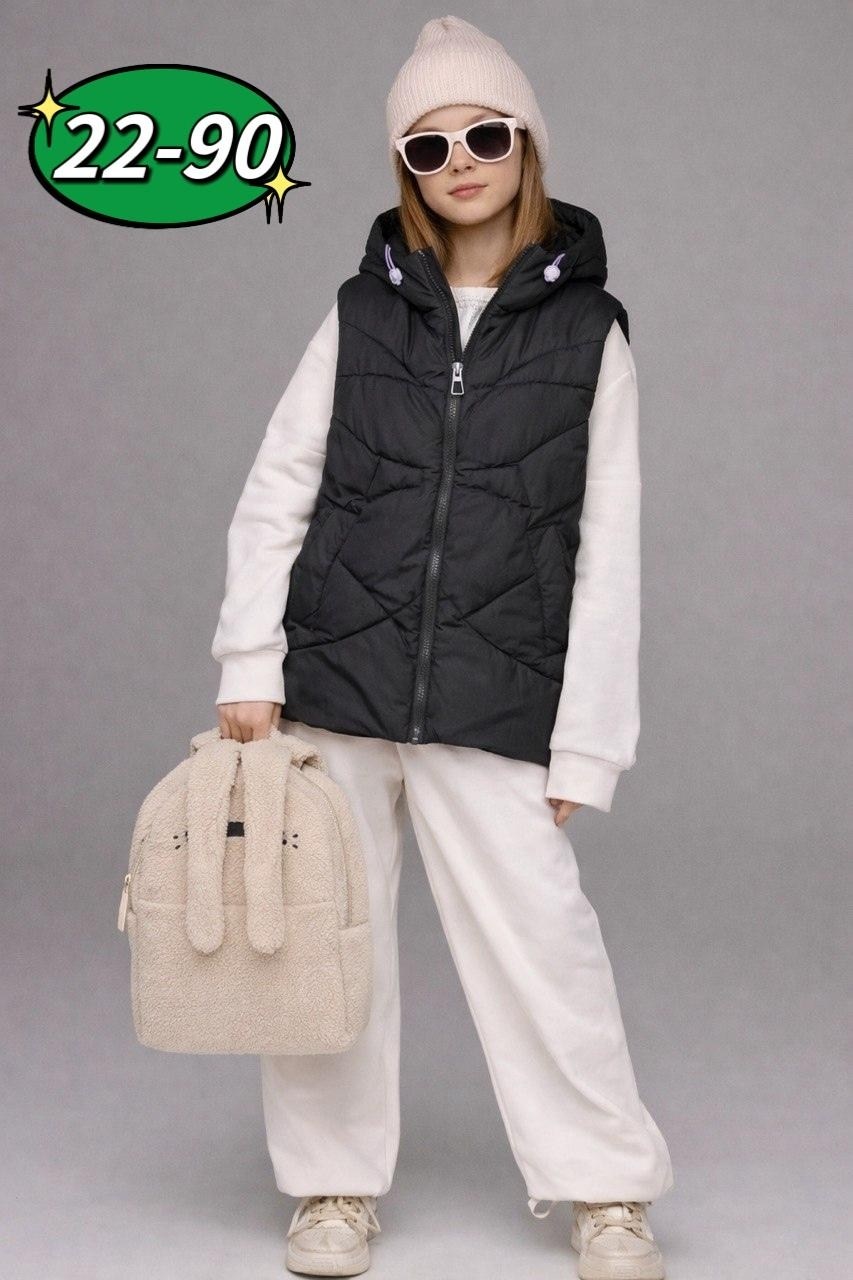 жилет детский,жилет для девочек,жилетка детская,жилетка для девочек,утепленный жилет для девочки