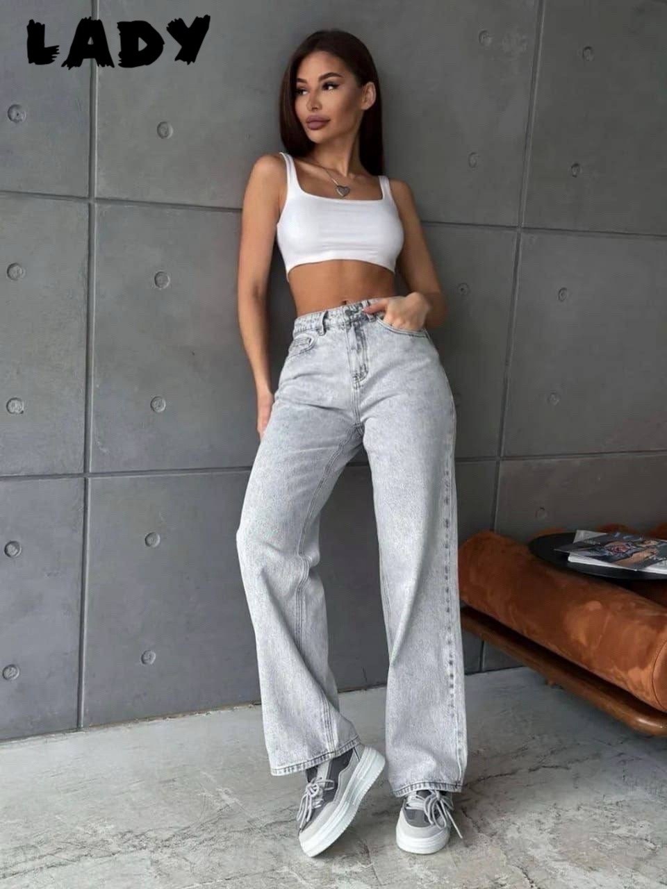 джинсы женские широкие серые,женские широкие джинсы,модные женские джинсы трубы,брюки джинсы,джинсы женский twirl светло-серый палаццо