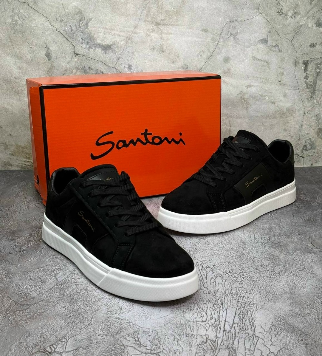 мужские кеды santoni,кеды мужские кожаные santoni черные premium,мужские кеды,,замшевые кроссовки мужские
