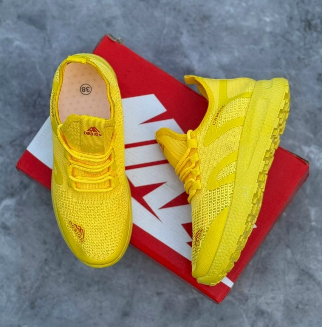 кроссовки,спортивная ,дышащие кроссовки,женские кроссовки,желтые кроссовки