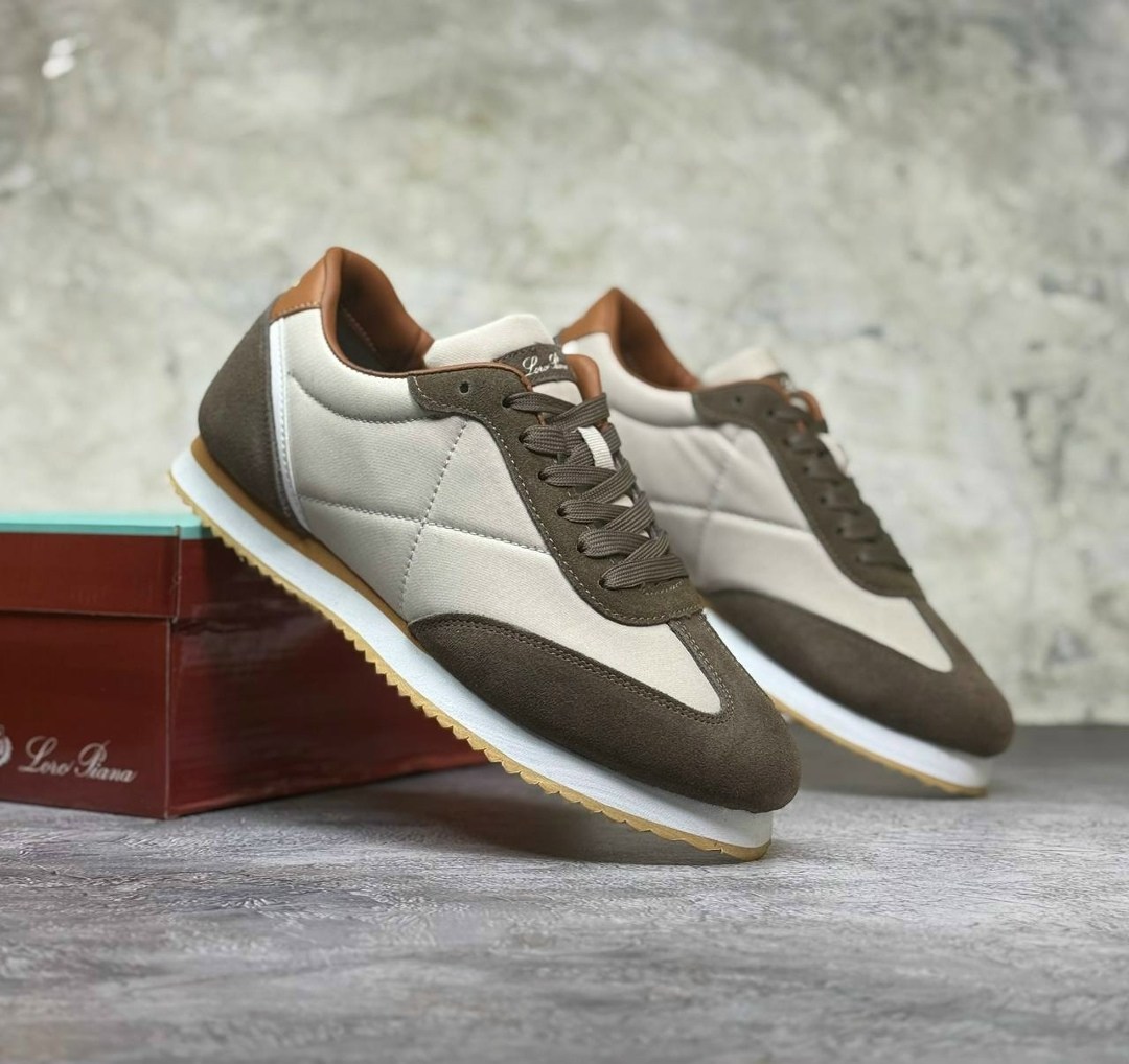 ,кроссовка мужской,замшевые кроссовки,мужские кроссовки,лоро пиано  мужская кроссовки