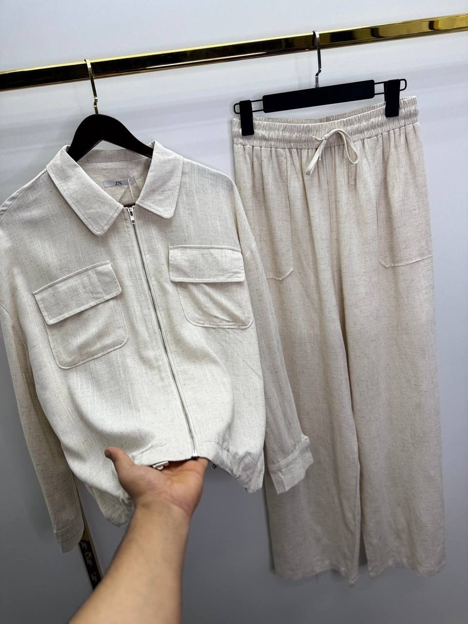 стильные костюмы,костюм белый,костюм женский,летние костюмы,льняной костюм с брюками