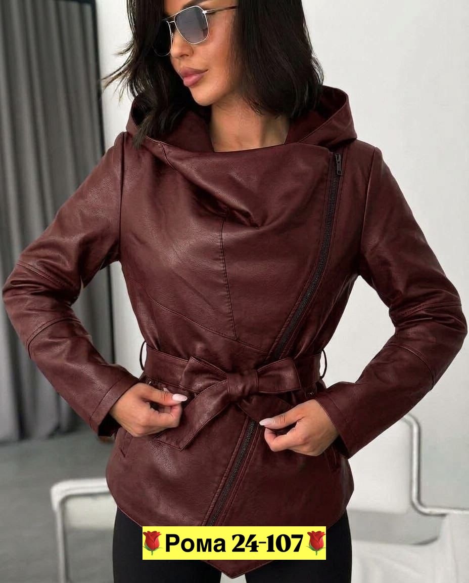 куртка кожаная женская,кожаная куртка,куртка женская,куртка косуха,кожаная куртка с капюшоном