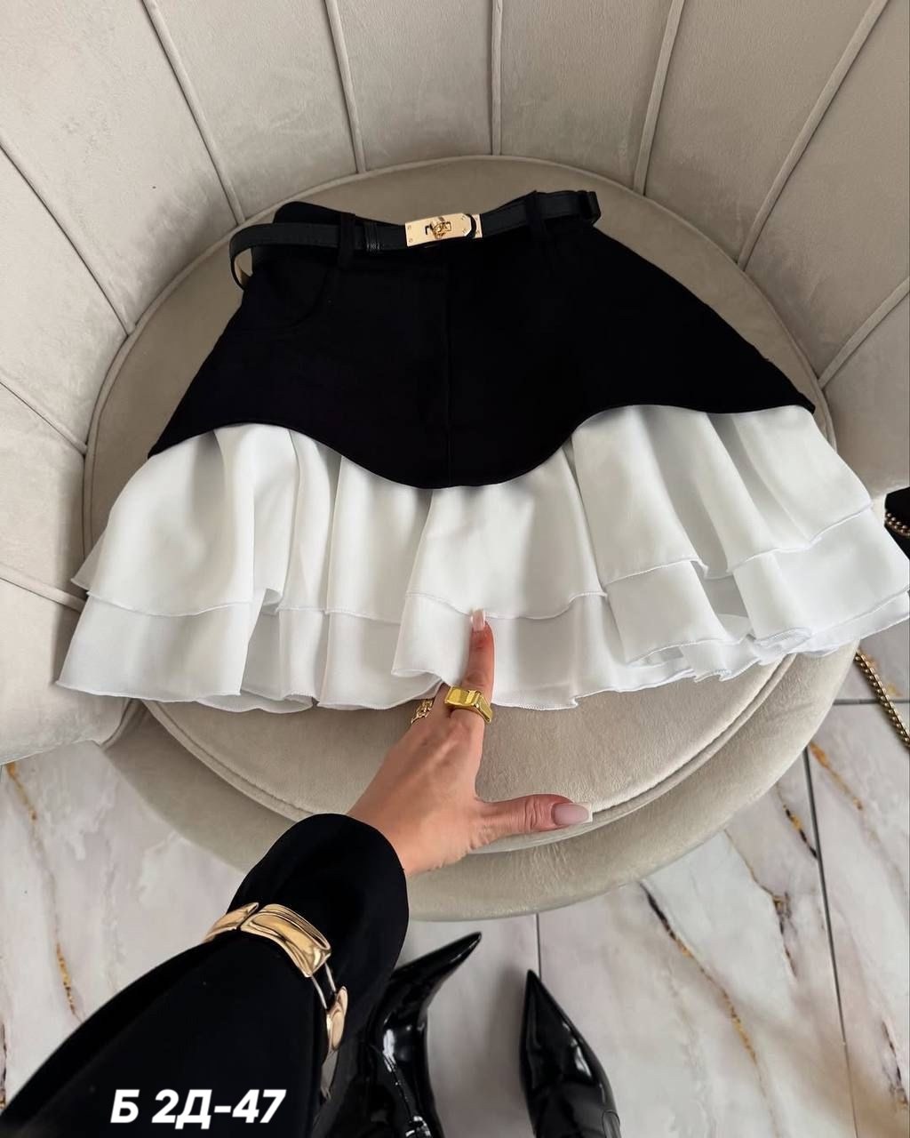 юбка джинсовая мини с воланом летняя bozbu 367368229,юбка с оборками,юбка женская джинсовая с воланами,юбка стильная,летняя юбка короткая с воланами zena's collective