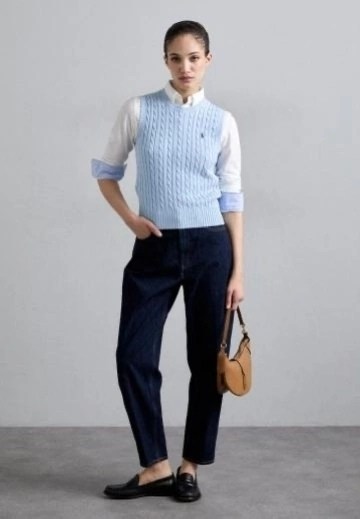 ralph lauren sweater,вязаные жилеты,свитер polo ralph lauren,вязаный жилет с патчем,женские свитеры polo ralph lauren