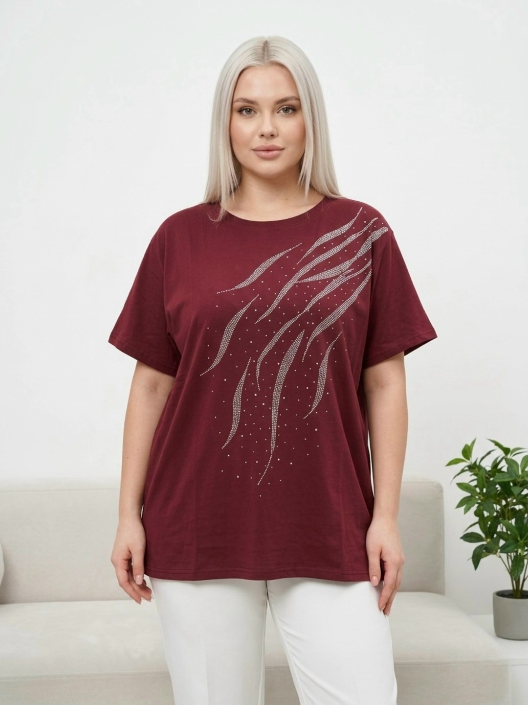 футболки женская,футболки женские больших размеров,футболки для женщин,бордовая футболка,футболки и топы