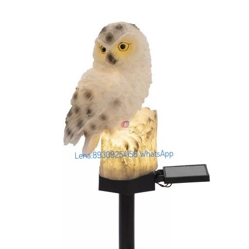 светильник садовый сова solarlamp,садовый светильник на солнечной батарее сова,светильник садовый на солнечных в форме совы,солнечный садовый светильник,светильник уличный сова