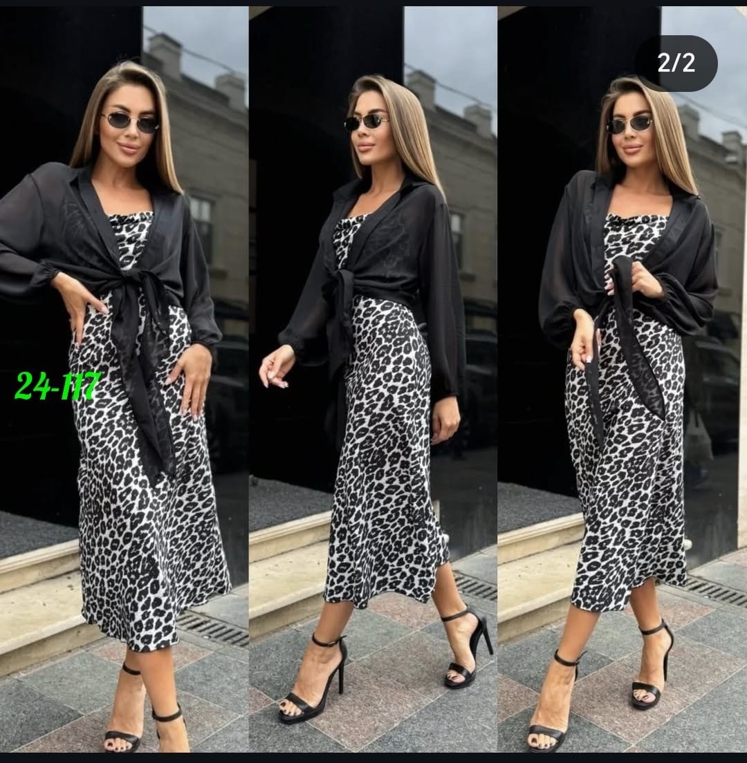 платье стильное,платье женское двойка,костюмы с платьем,платье и накидка,комплект платье