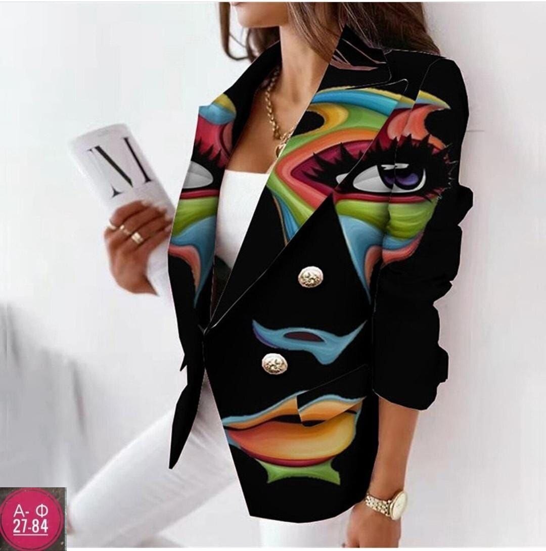 пиджак с принтом,пиджак женский,женские жакеты,стильный пиджак,пиджак кардиган