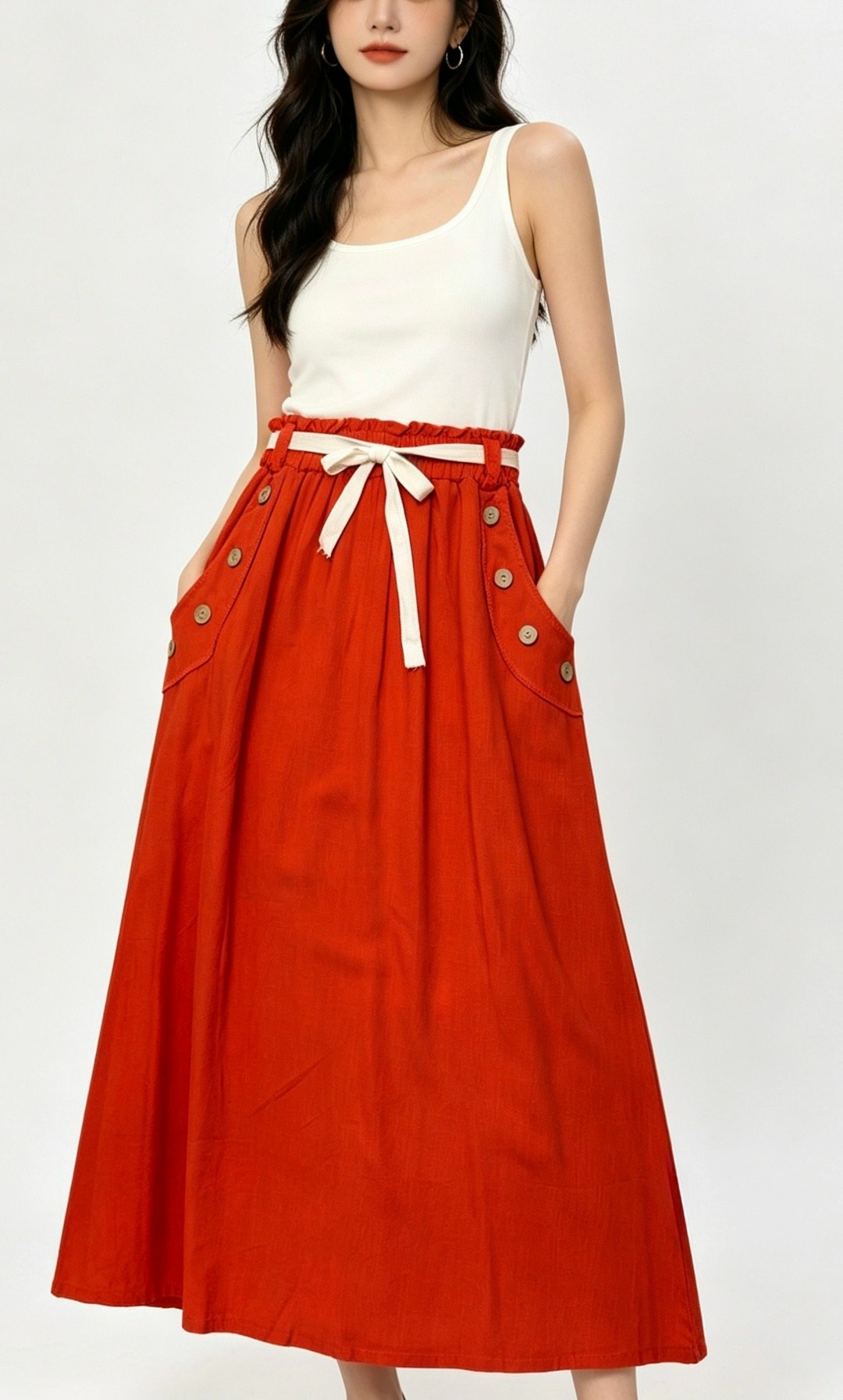 юбка с поясом,юбка,юбка миди,юбка хаки,юбка на пуговицах