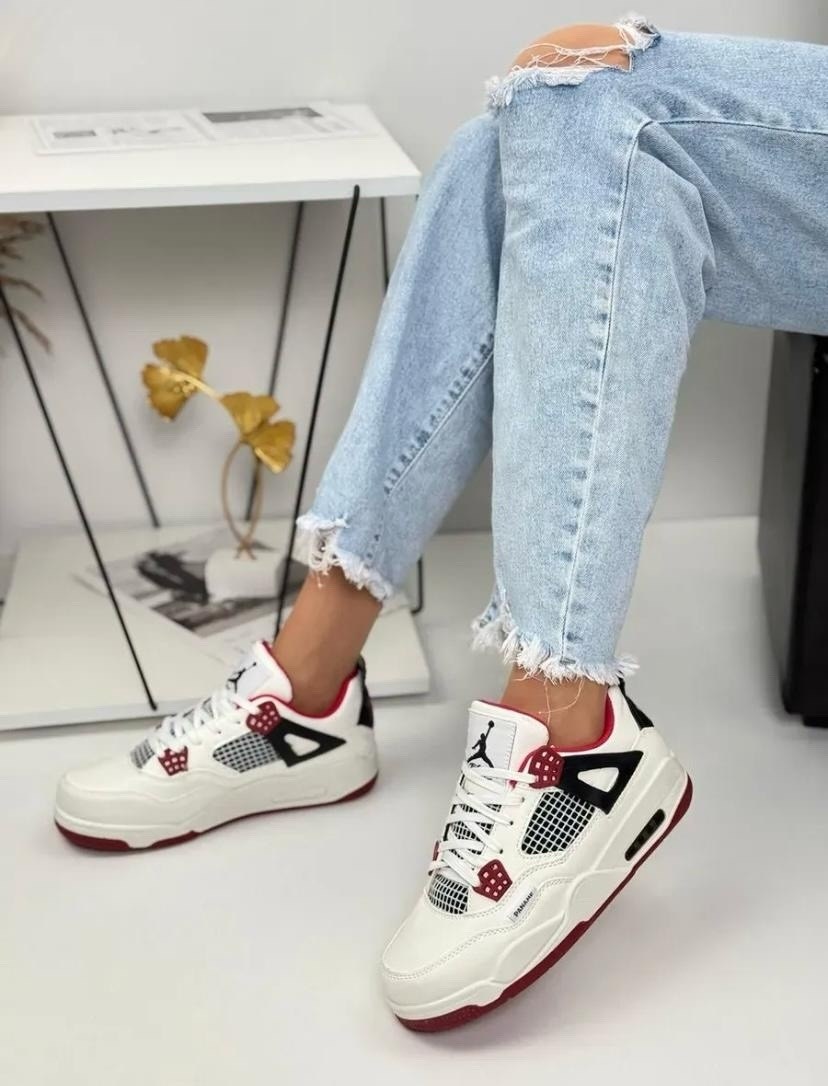кроссовки,кроссовки молодежные,кроссовки nike air jordan 4,кроссовки nike air jordan 4 retro,кроссовки женскиe