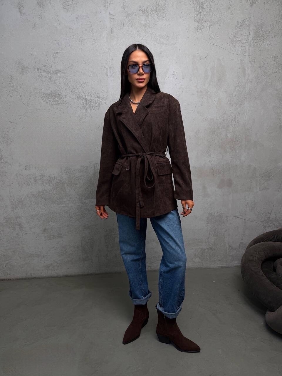 замшевый пиджак,замшевая куртка,пиджак замшевый slavalook коричневый,пиджак замшевый женский,женская куртка из замши шоколад