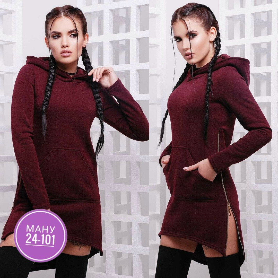 модные трикотажные платья,платье толстовка женское,платье теплое,спортивное платье,женское теплое спортивное платье