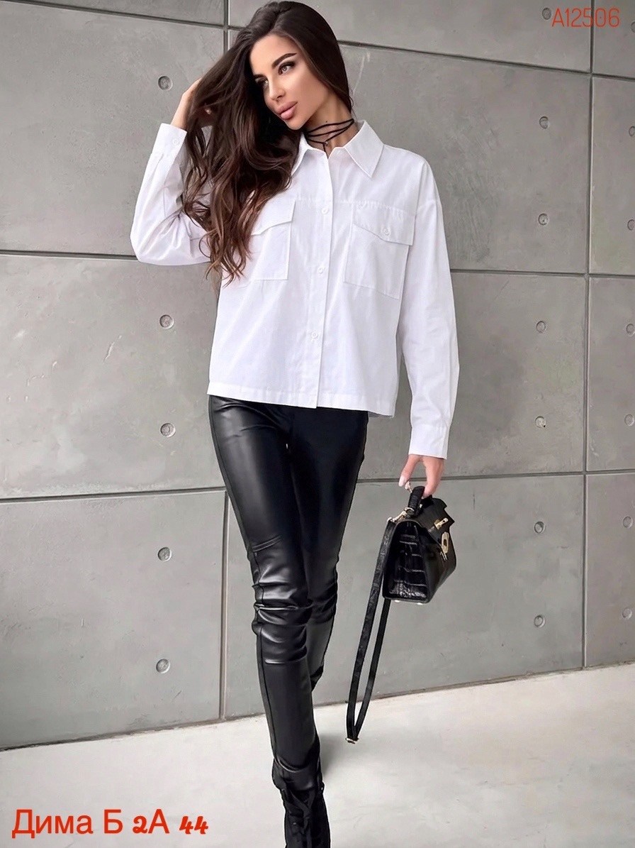 рубашка bgteever женская белая с отложным воротником карманами,рубашка белая женская,рубашка женская,рубашка классическая женская,рубашка белая