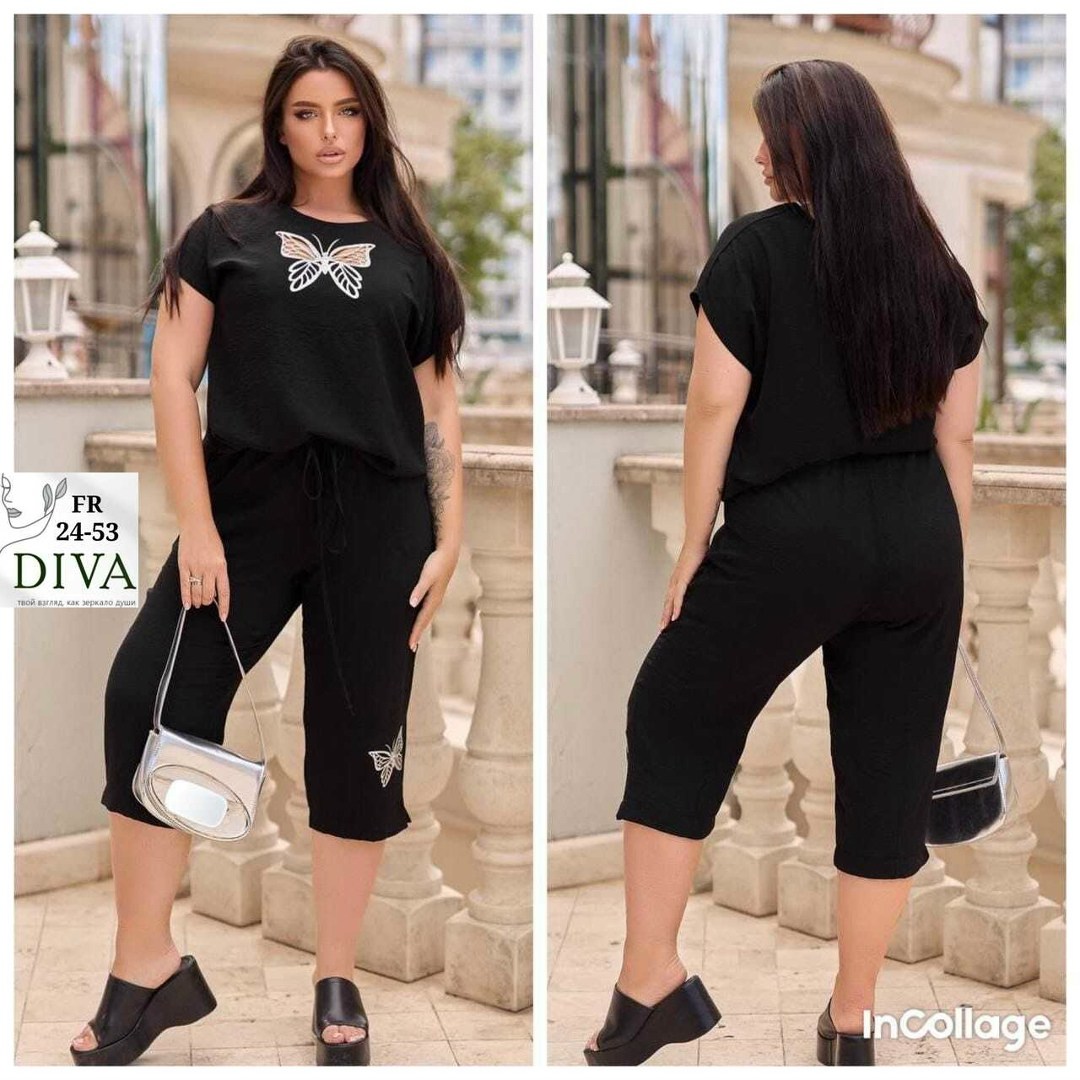 костюм женский с бриджами,cпортивный костюм больших размеров,костюм двойка женский большого размера,костюм с бриджами,летний женский костюм больших размеров