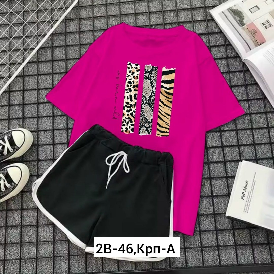 повседневный костюм,костюм футболка шорты,женские костюмы,летние костюмы