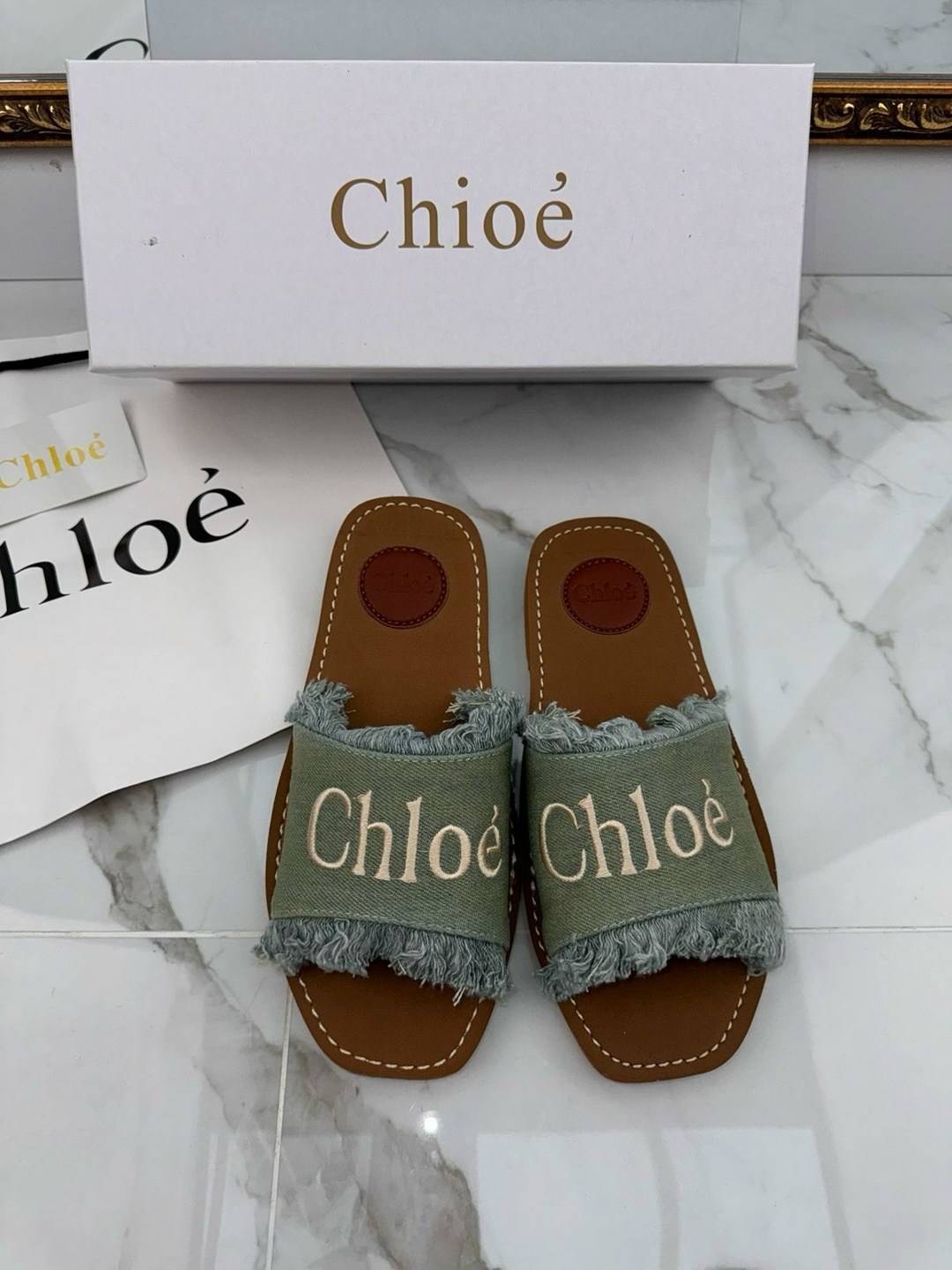 тапочки chloe,,шлепанцы chloe,тапочки женские в стил chloe,шлепанцы женские