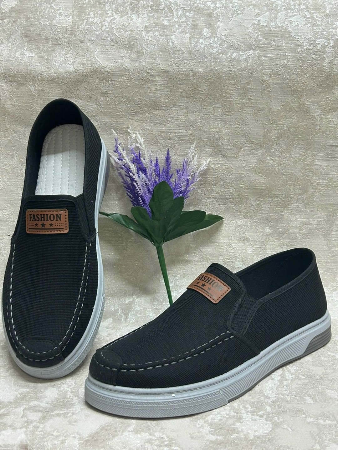 ,слипоны мужские,тканевые мокасины мужские,парусиновая , мужская