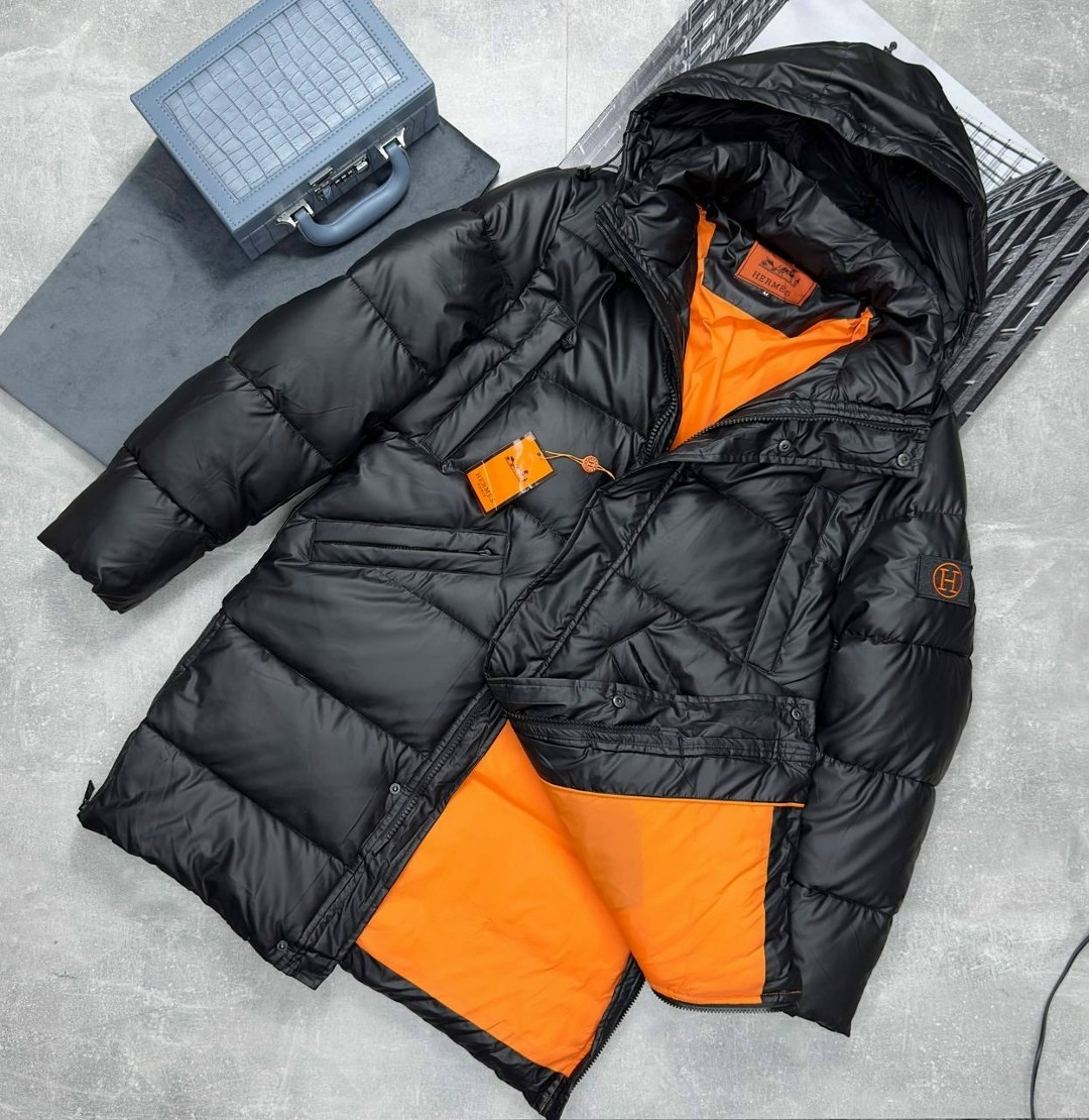 куртка зимняя hermes мужская,брендовая мужская зимняя куртка,пуховик мужской hermes,куртка зимняя hermes,мужская зимняя куртка hermes (premium)