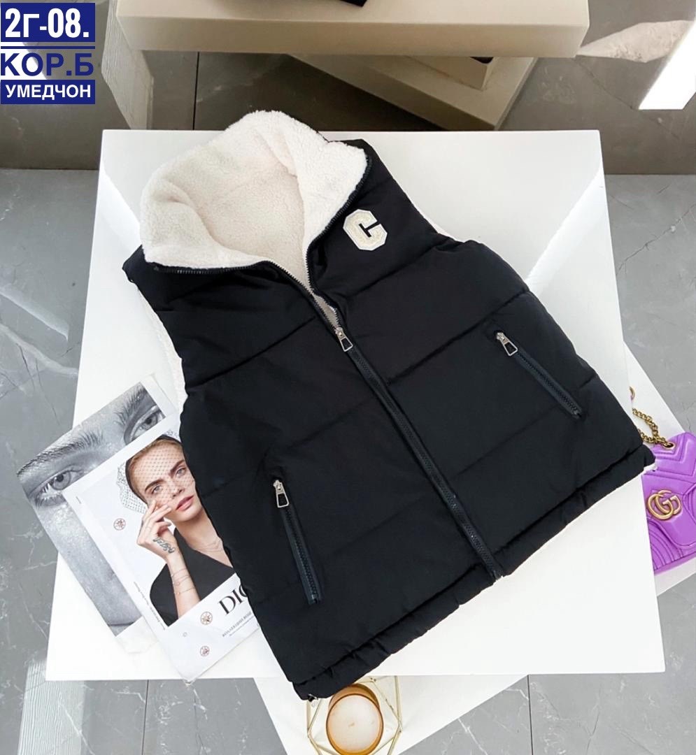 двухсторонняя жилетка женская,двухсторонняя жилетка,жилетка женская,жилет женский,жилет женский оригинальный