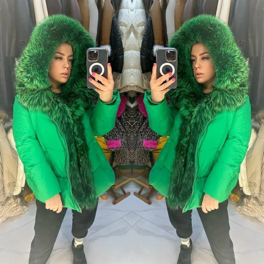 пуховик с натуральным мехом,пуховик женский с натуральным мехом,пуховик с мехом,модные куртки с натуральным мехом,куртка с мехом