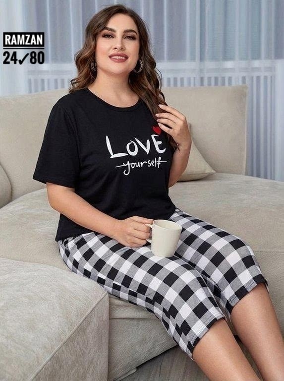 женская пижама больших размеров,пижама с бриджами женская,пижама женская с бриджами хлопок домашний костюм,домашняя одежда пижама,домашний костюм пижама