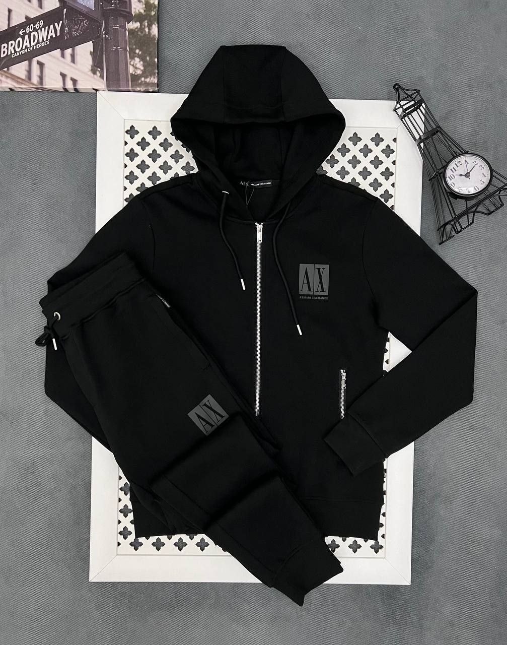 спортивный костюм armani exchange,спортивный костюм armani,спортивный костюм armani exchange черный,мужской спортивный костюм "armani",спортивный костюм philipp plein