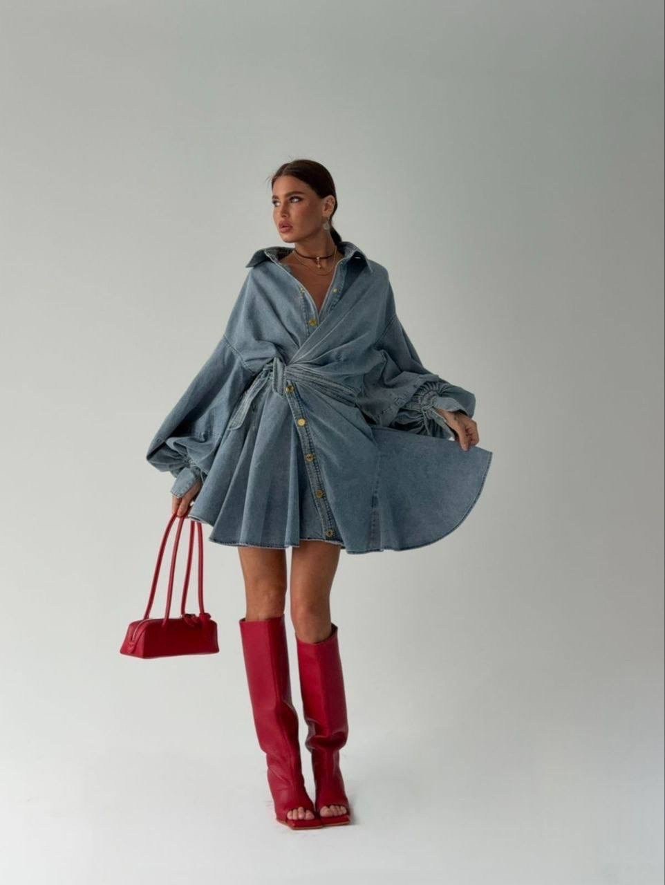 мода стиль,платье стильное,мода модная,джинсовая платье