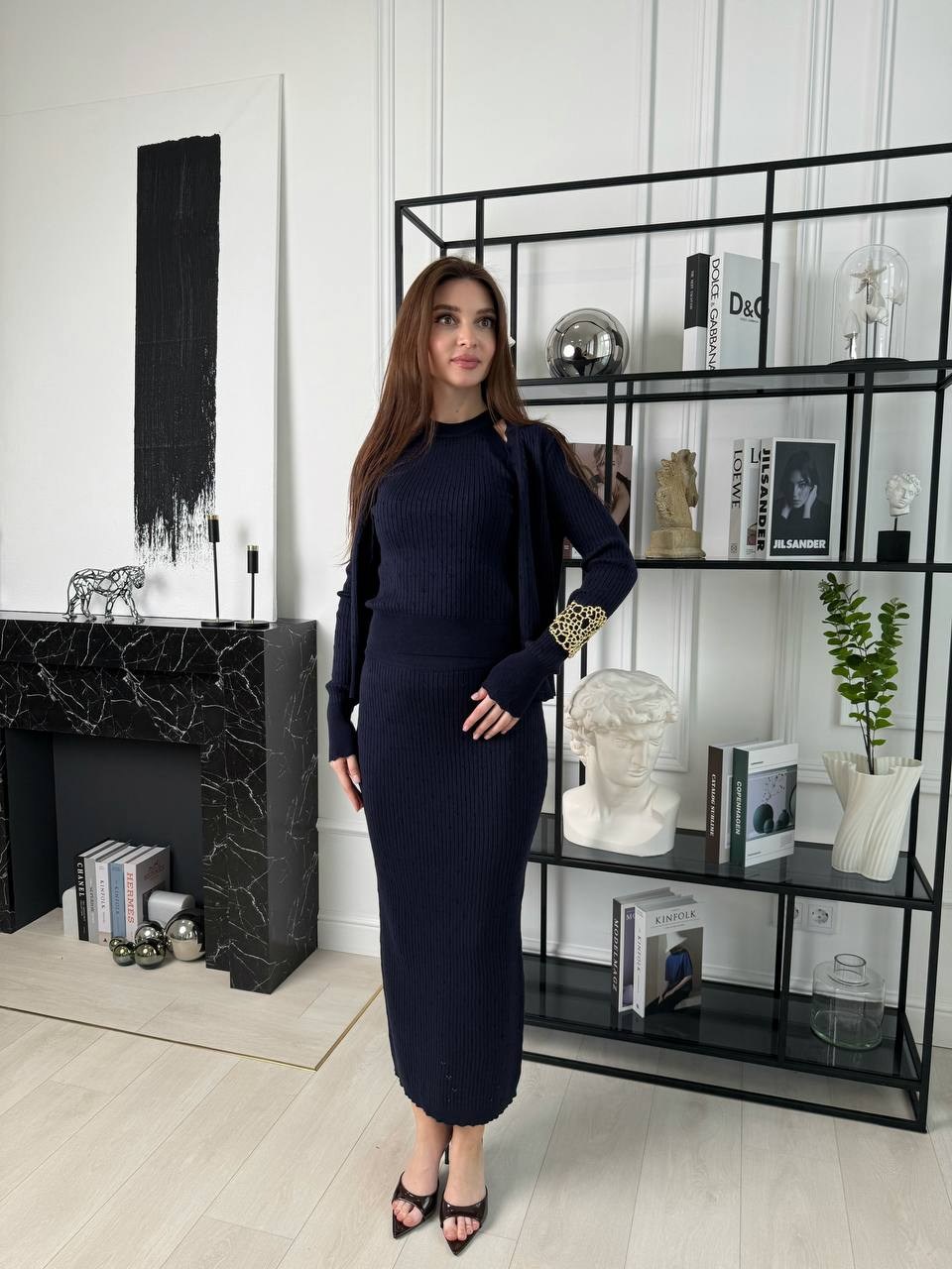 трикотажный костюм с юбкой,трикотажный костюм с юбкой женский,костюм вязаный с юбкой,костюм с юбкой,костюм из трикотажа