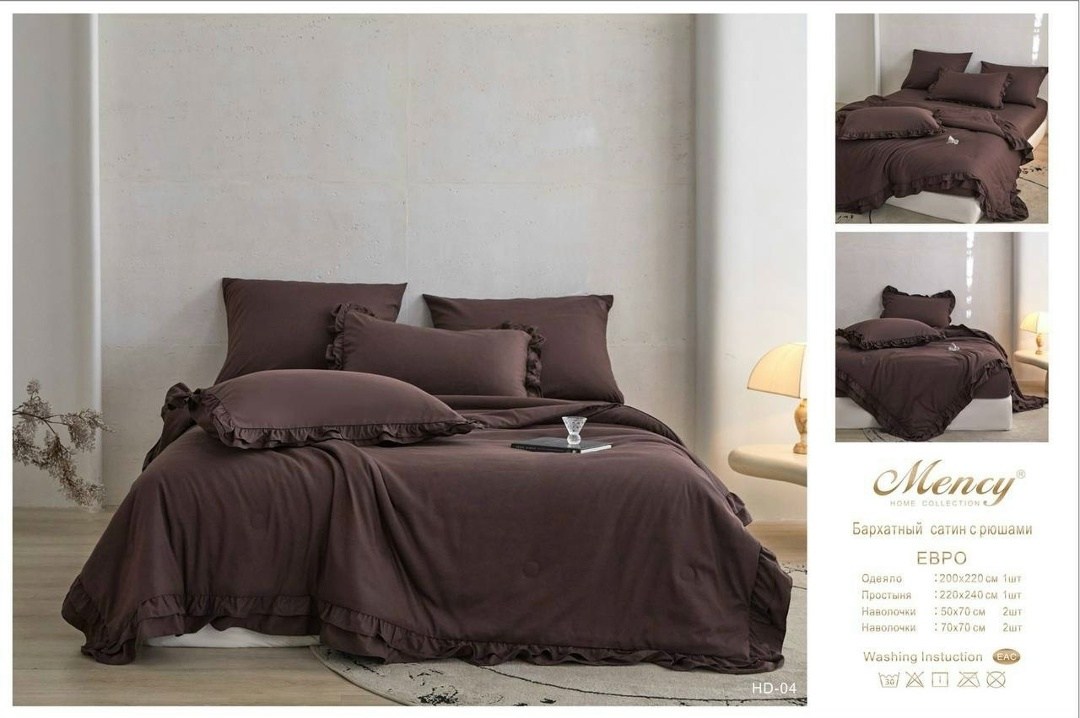 комплекты постельного белья,постельное белье karna stonewash с оборкой хлопковый сатин кремовый евро,постельное белье karna stonewash с оборкой хлопковый сатин грязно-розовый евро,комплект постельного