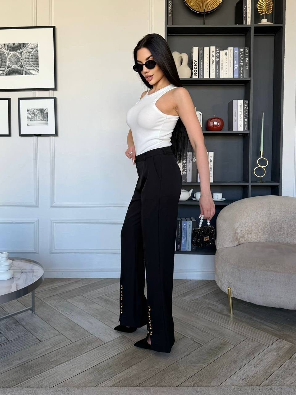 брюки женские,прямые брюки,брюки клеш женские,брюки с разрезом,стильные брюки