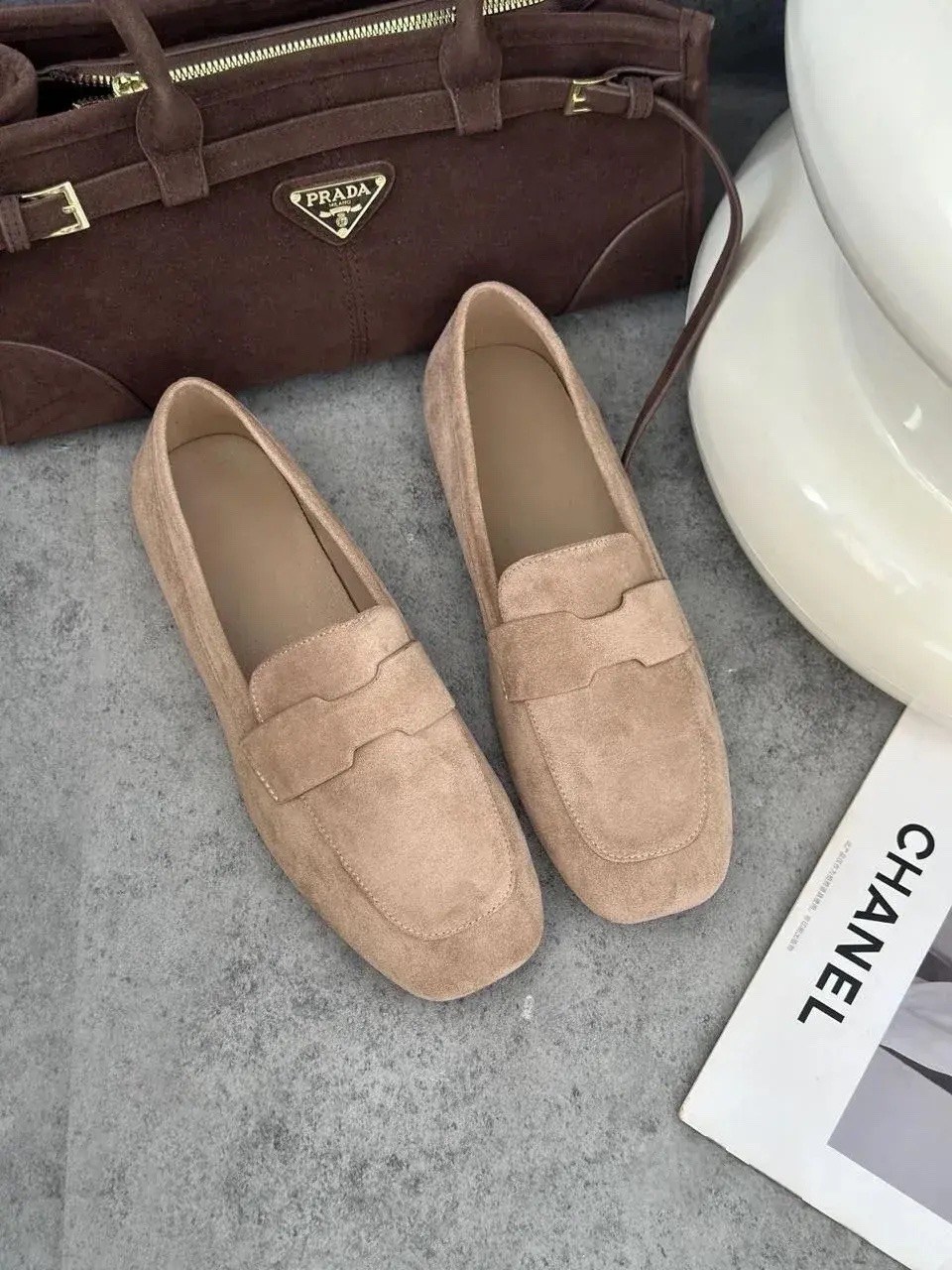 замшевые лоферы,лоферы женские замшевые,лоферы из замши женские,бежевые лоферы,женские бежевые лоферы