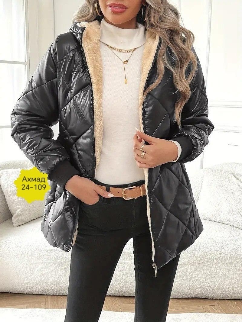 стеганая куртка с капюшоном,пальто куртка,женская куртка,куртка,женская демисезонная куртка