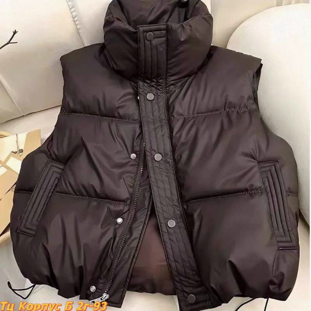 демисезонная жилетка,женские жилеты,теплый жилет,жилет коричневый,жилет повседневный