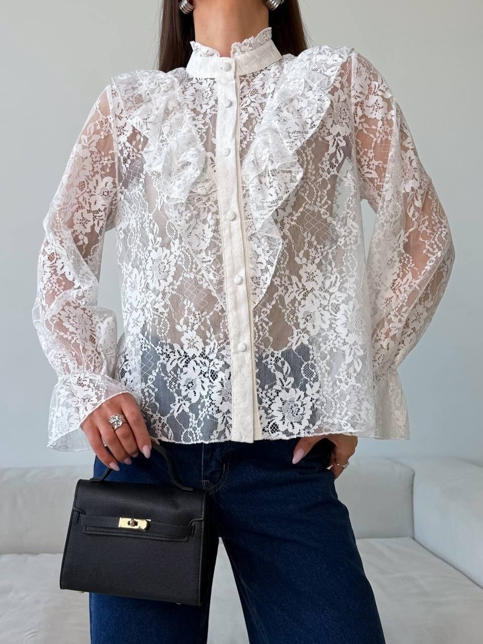 блузка кружевная,рубашка кружевная,черная блузка с кружевом,шелковая блуза с кружевом,кружевная блузка нарядная disorelle