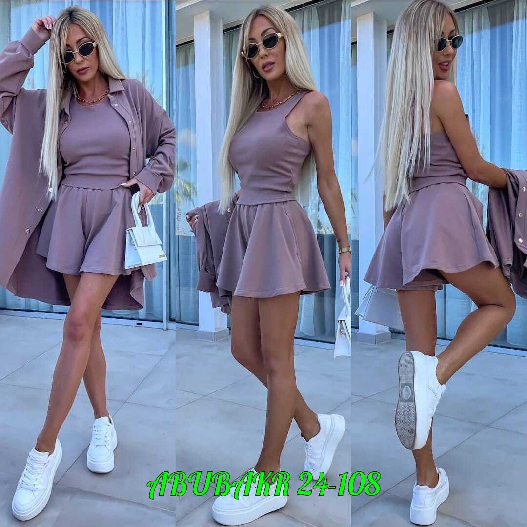 женский костюм с шортами, ,модная ,женские костюмы,костюм розово