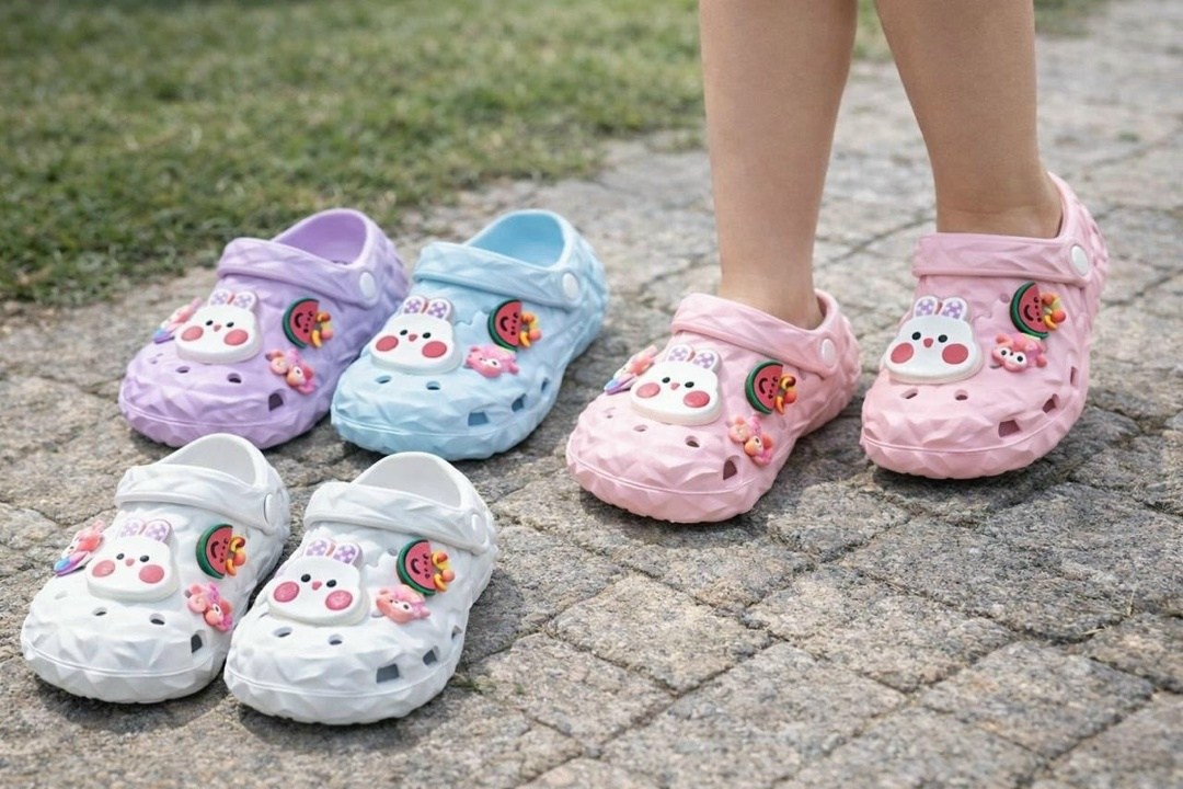 кроксы хеллоу китти,,тапочки детские,милые тапочки,тапочки для детей